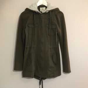 Olive Green Women’s Utility Jacket